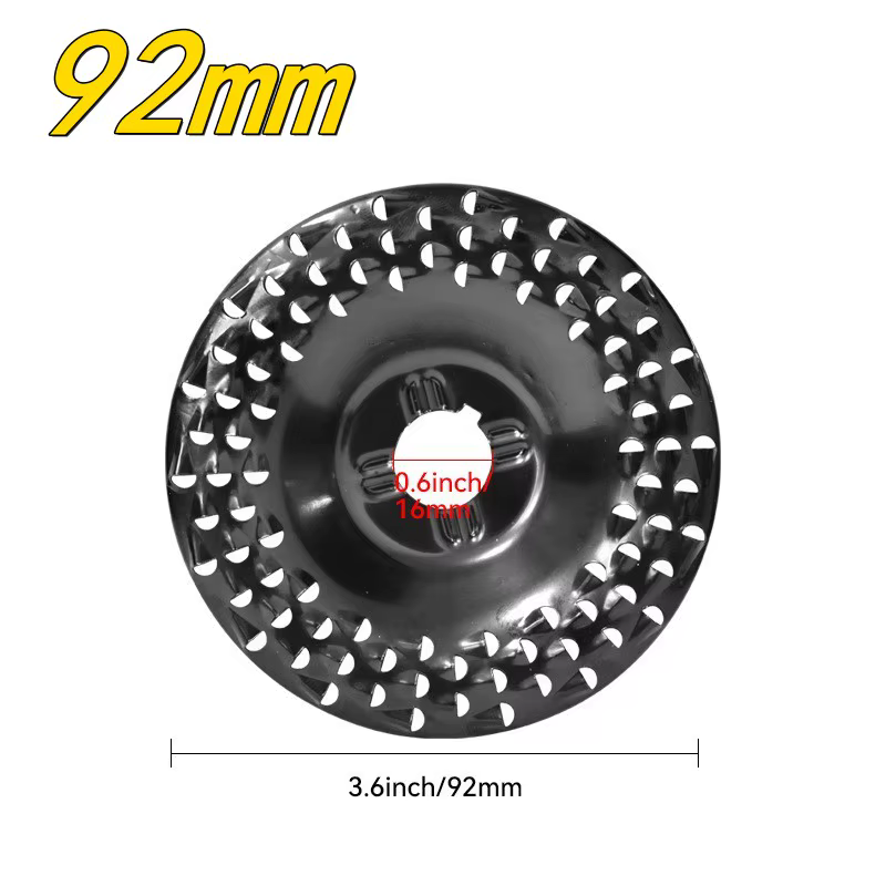 Disques de meulage de roue de façonnage du bois de disque de roue de meulage de 92/125mm pour des me