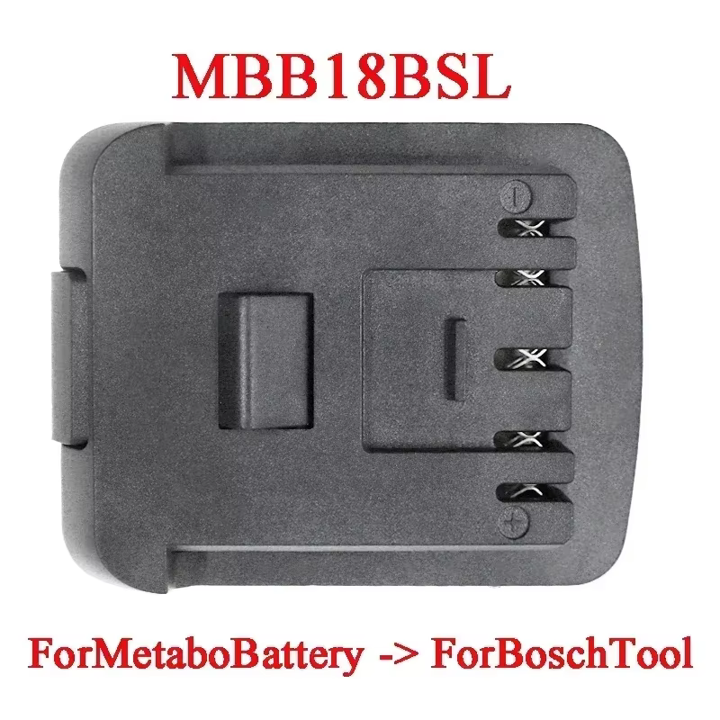 Adaptateur de batterie pour outils électriques, pour Metabo 18V, Makita, DeWalt, Bosch, Milwaukee, H