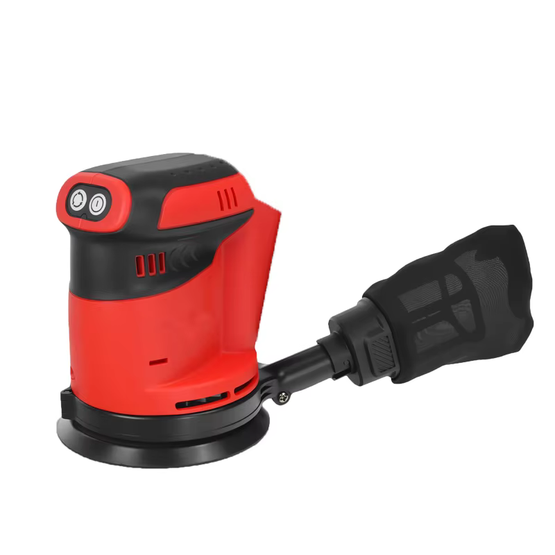 Ponceuse orbitale aléatoire sans fil portable compatible avec les batteries Makita/Milwaukee 18V, po
