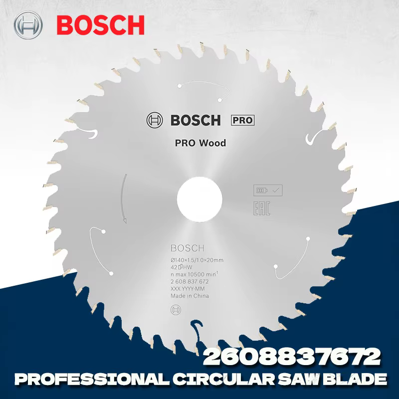 BOSCH 2608837672 lame de scie circulaire sans fil pour le travail du bois 140x1.5/1x20mm T42 Bosch a