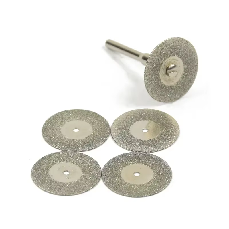 Disque à tronçonner diamant pour mini perceuse Dremel, outil lointain, lame de scie circulaire, coup