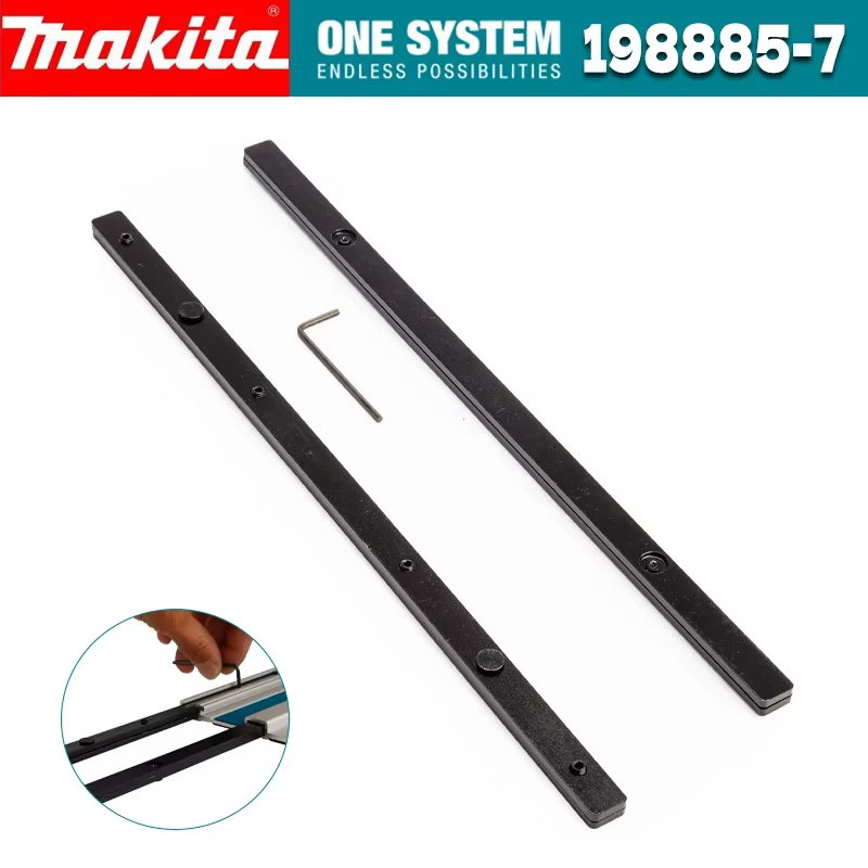 Makita-Connecteur de rail de guidage pour scie plongeante, guide d'onglet, jeu de pinces, accessoire