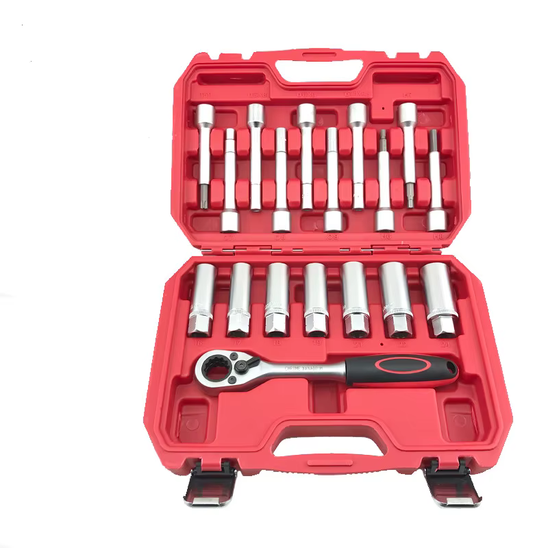 Kit de désassemblage de vis supérieure de tour supérieure d'amortisseur, douille hexagonale, outils 