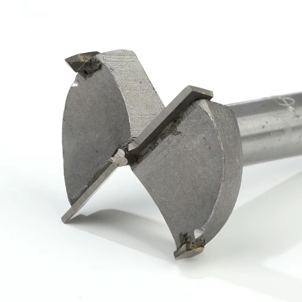 Forstner-Forets d'alésage en acier au carbone, travail de calcul, auto-centrage, scie cloche, carbur