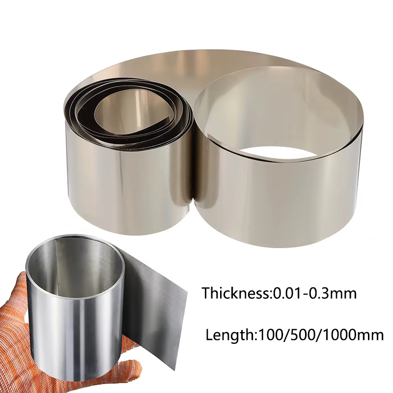 Épaisseur 0.01mm-0.1mm bande d'acier inoxydable tôle d'acier mince plaque d'acier inoxydable SS304/f