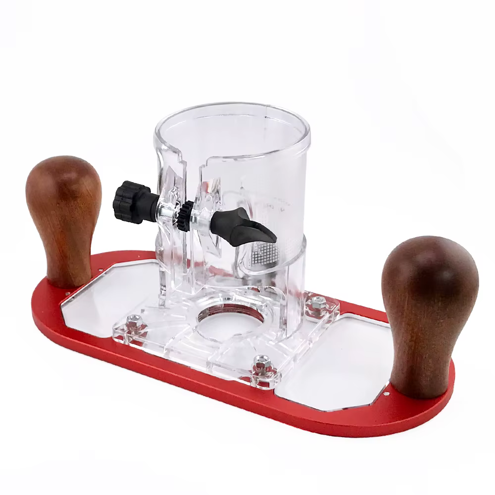 Base de défonceuse pour le travail du bois, base de plongée de 65 mm pour machine de découpe électri