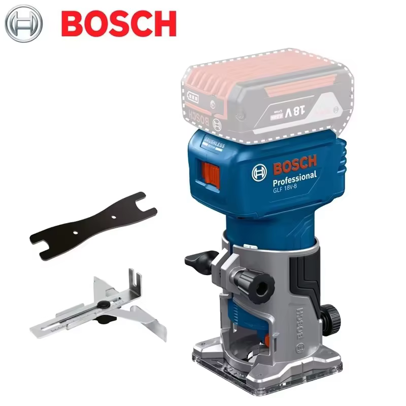 Bosch GLF 18V-8 bois routeur Machine 18V sans fil sans brosse 30000 tr/min rainurage sculpture frais