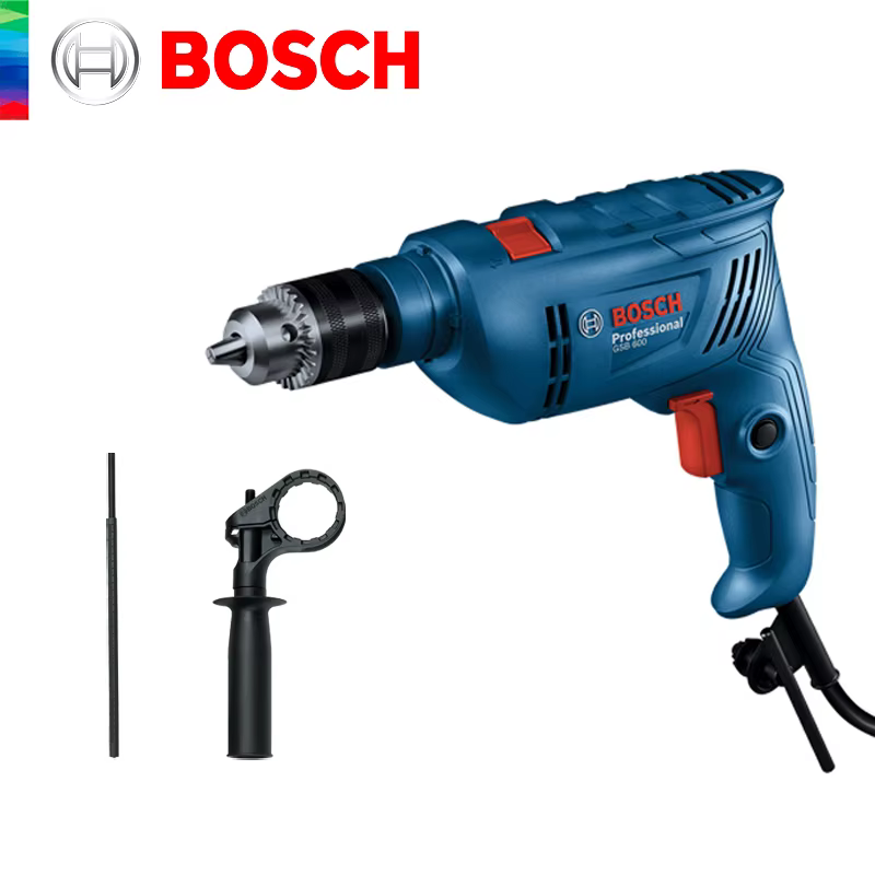 Bosch GSB 600 perceuse électrique 600W perceuse à percussion filaire 48000bpm outil électrique de fo