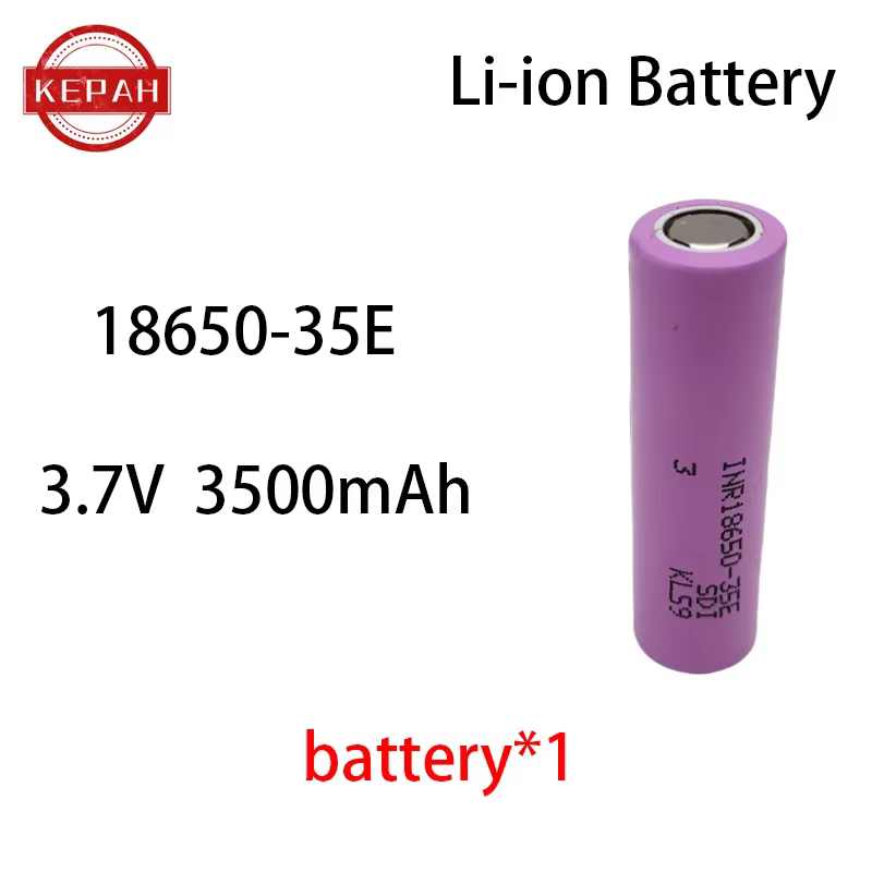Batterie personnalisée 5S2P 5S3P 5S4P 6S2P 8.4V 3.7V 10.8V 16.8V 18V 25.2V 18650 35E, 3500mAh pour t