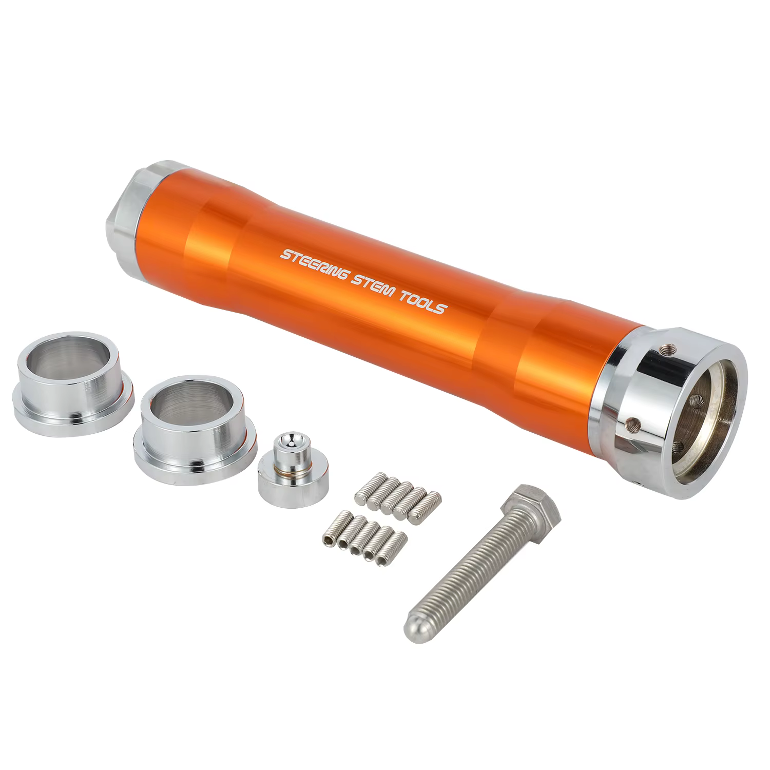 Outil de démontage de roulements, outils de retrait de tige de direction, Kit de réparation fer alum