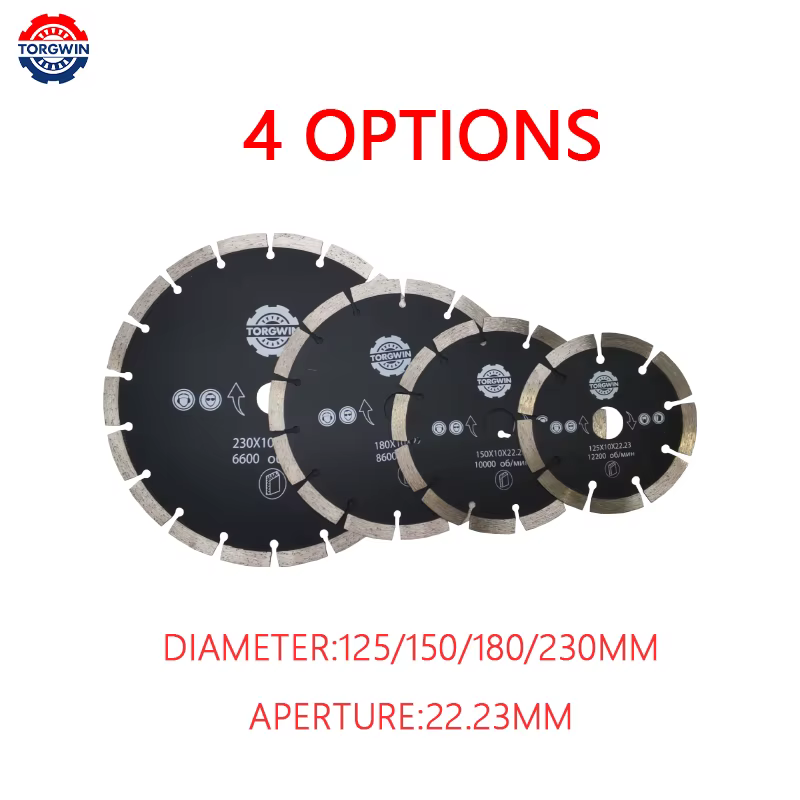 Lame de scie diamantée sèche Ultra-fine, disque fin 125/150/180/230mm x 22.23mm, disque de coupe pou