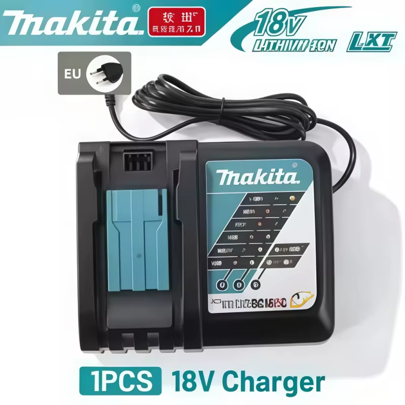 Ensemble perceuse-visseuse Makita 18V DDF487 13mm authentique d'usine, comprenant une batterie Li-io