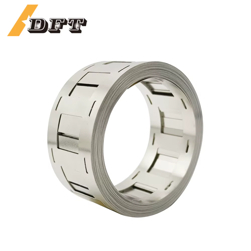 Bandes nickelées 10M 2P 18650/21700, 0.15x27mm x 20.2mm, utilisées pour 2 batteries parallèles, cons