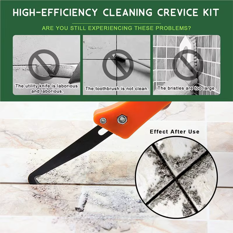 Outils d'élimination du coulis, ensemble de 22 pièces, lame de scie, scie à main, brosse de nettoyag