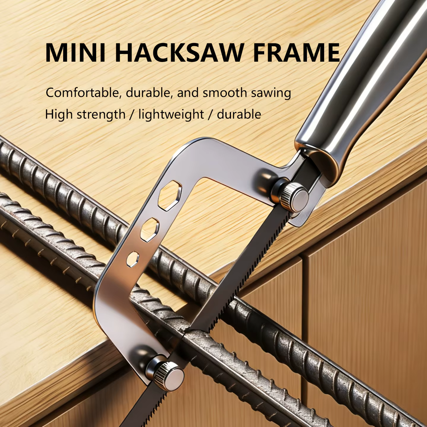 Mini scie à métaux artisanale, petite scie à métaux pour la maison, scie manuelle pour le bricolage,