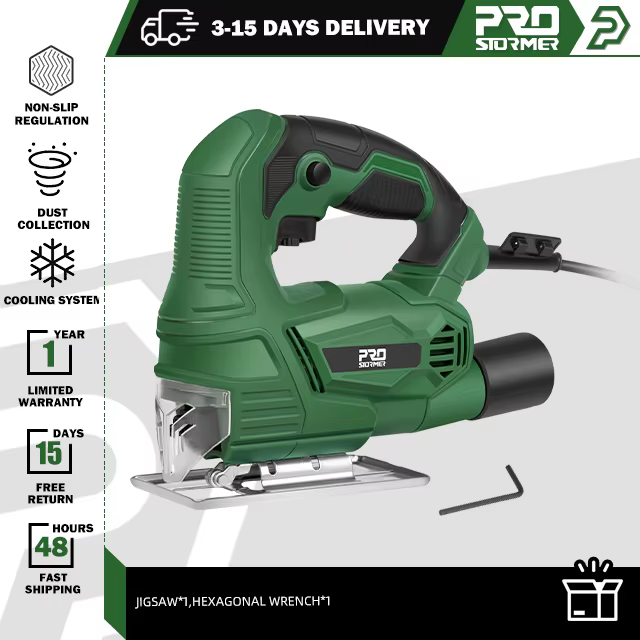 Scie sauteuse électrique 500W à vitesse Variable 220 V pour le travail du bois, outils électriques d