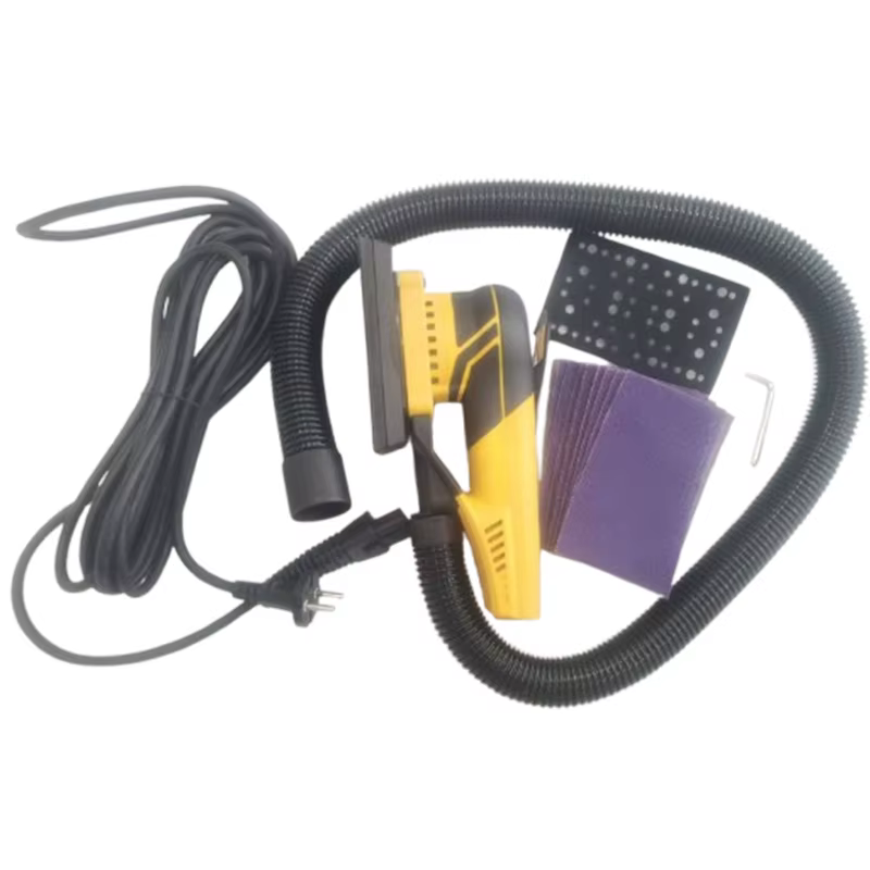 Ponceuse orbitale aléatoire électrique pour le travail du bois, mini polisseuse, fil enfichable, asp