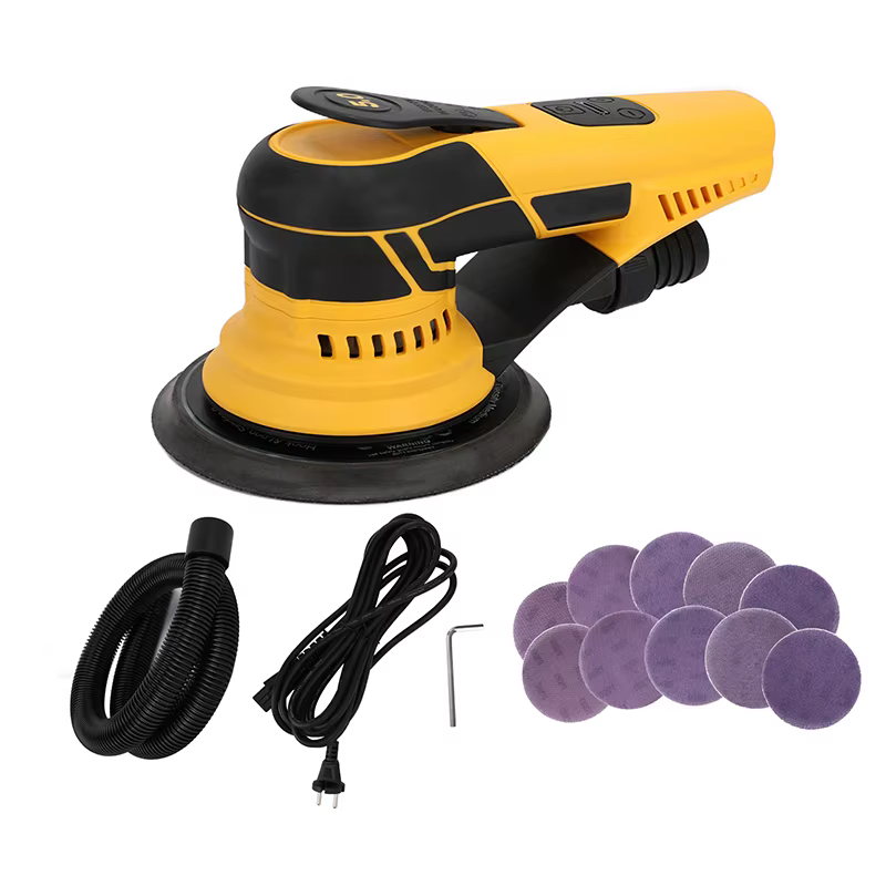 Outils de ponçage pour le travail du bois, ponceuse orbitale 110V/220V, polisseuse métallique de hau