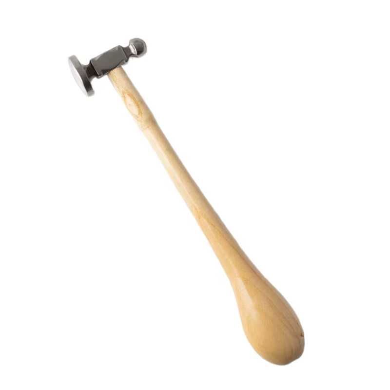 Marteau à manche en bois pour bijoux artisanaux, marteau d'orfèvre ergonomique pour les amateurs bri