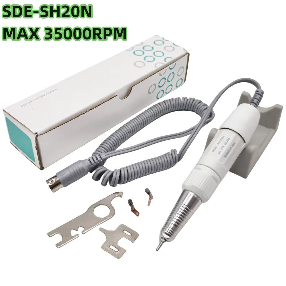Perceuse à ongles électrique 35K SH20N, pièce à main de polissage pour fraises Marathon Strong 210 2