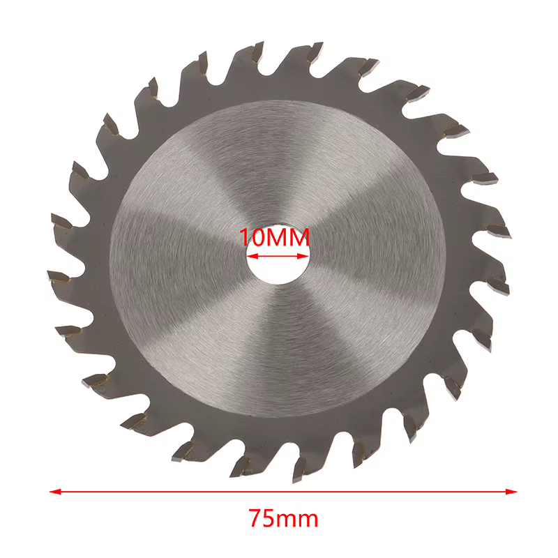 Scie circulaire en carbure TCT, 85mm, 24T, 30T, 36T, alésage 10mm, 15mm, disque de coupe du bois pou