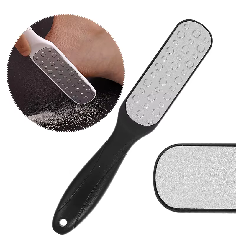 Râpe à pieds double face de haute qualité pour éliminer les callosités et peaux mortes – Outil profe