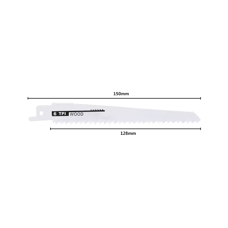 Hamton – lames de sabre 6 "6TPI, scie sauteuse pour couper le bois, le plastique, les tuyaux et le m