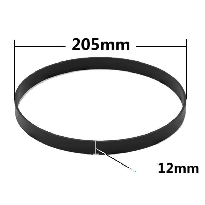 Courroie de roue de scie à bois pour scie à ruban, bande en caoutchouc pour scie à bois, 8 po, 9 po,
