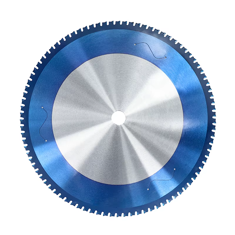 Lames de scie circulaire 136-355mm disque de coupe en métal revêtement Nano bleu pour disque de coup