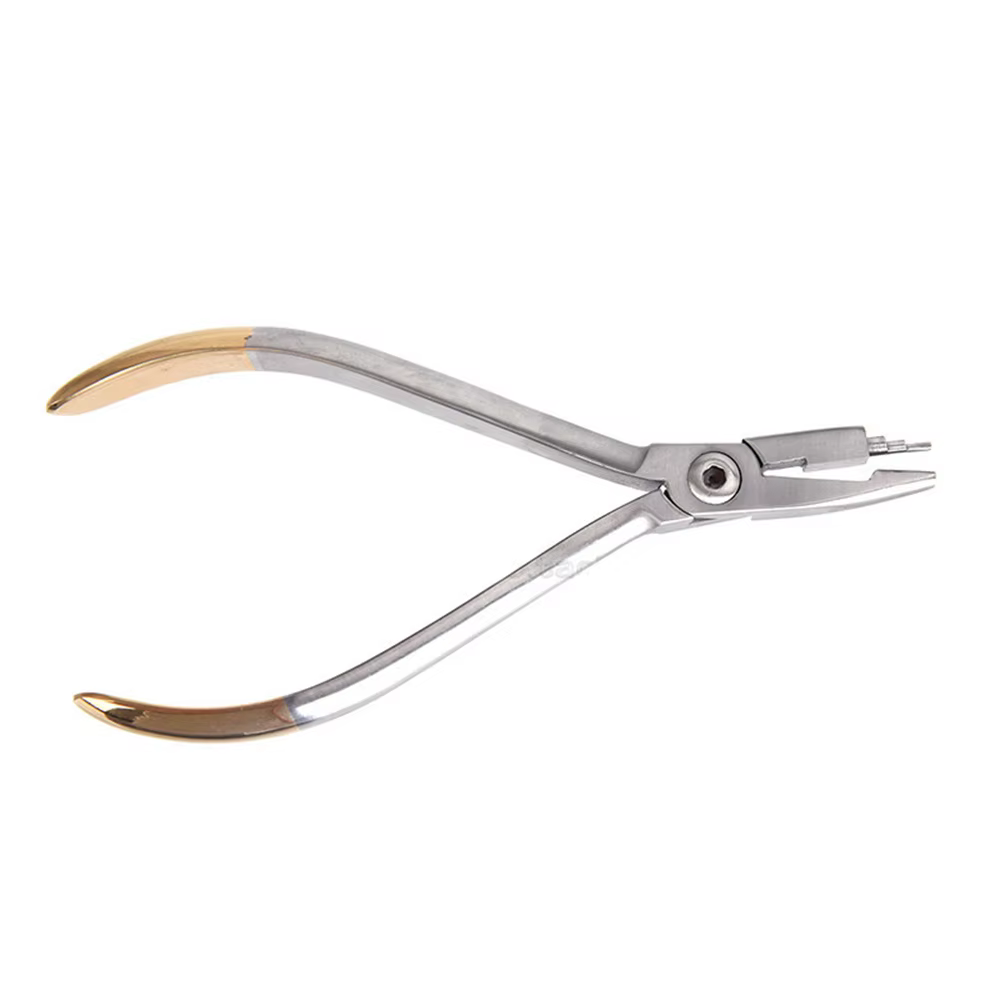Pince à cintrer les boucles orthodontiques dentaires, pince à épiler et outil de formation de boucle