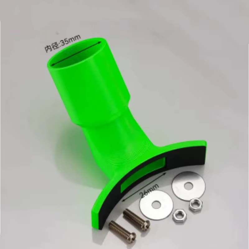 Adaptateur extracteur de poussière pour meuleuse d'angle, collecteur double port, outil de raccordem