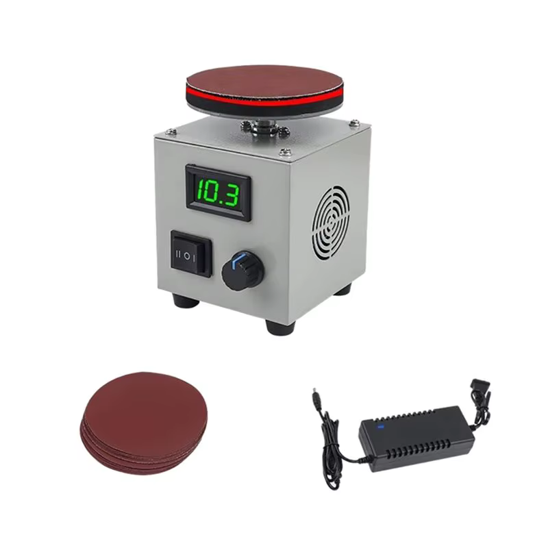 Polisseuse extérieure multifonction A01F, Mini ponceuse à disque électrique de 4 pouces, 150W, avec 