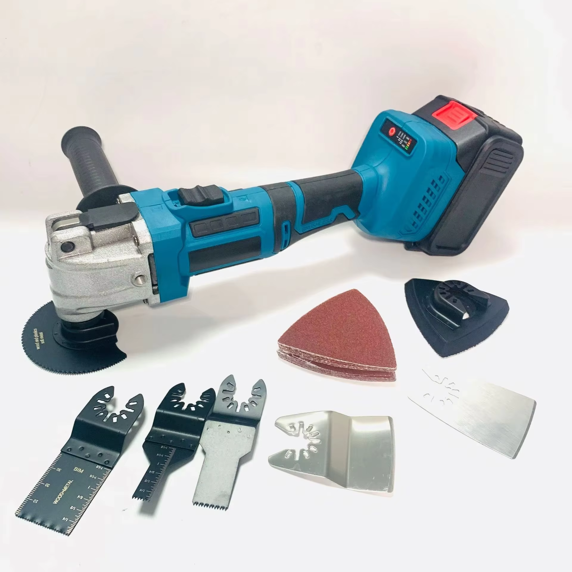 Batterie multifonction sans fil, bricolage, autres outils électriques, Kit d'outils oscillants 20V