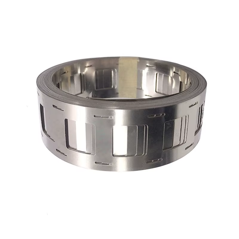 Bandes nickelées 10M 2P 18650/21700, 0.15x27mm x 20.2mm, utilisées pour 2 batteries parallèles, cons
