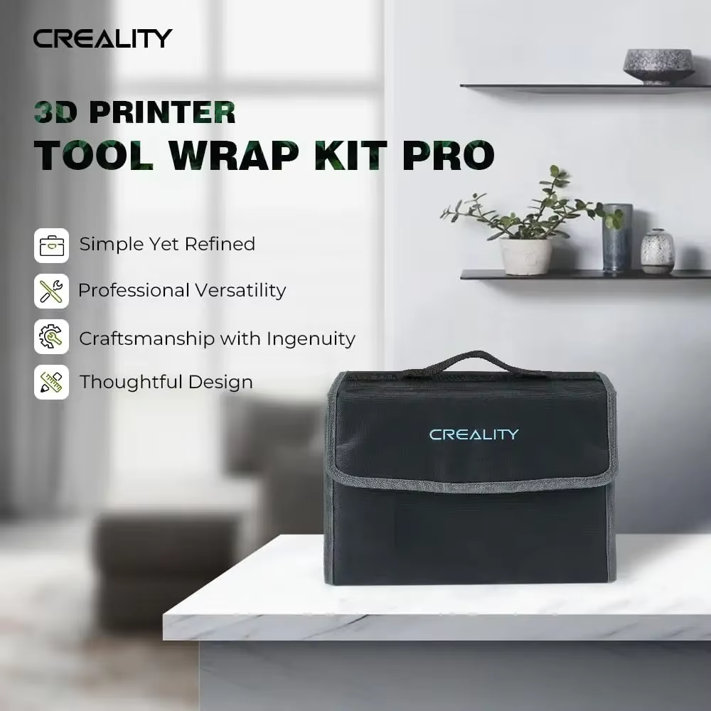 Creality Kit d'outils d'imprimante 3D 74 pièces Kit d'enveloppe d'outil d'impression 3D assemblage/é