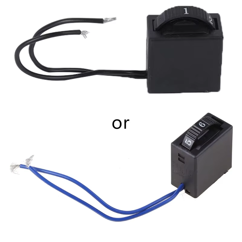 Interrupteur de meuleuse d'angle, contrôleur de vitesse, accessoires d'outils électriques, contrôle