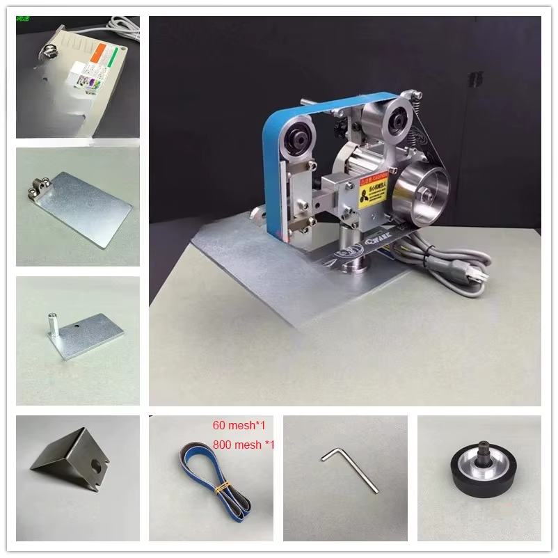 Pour la petite Machine à bande de sable domestique avec moteur sans brosse 762x25MM ponceuse à bande