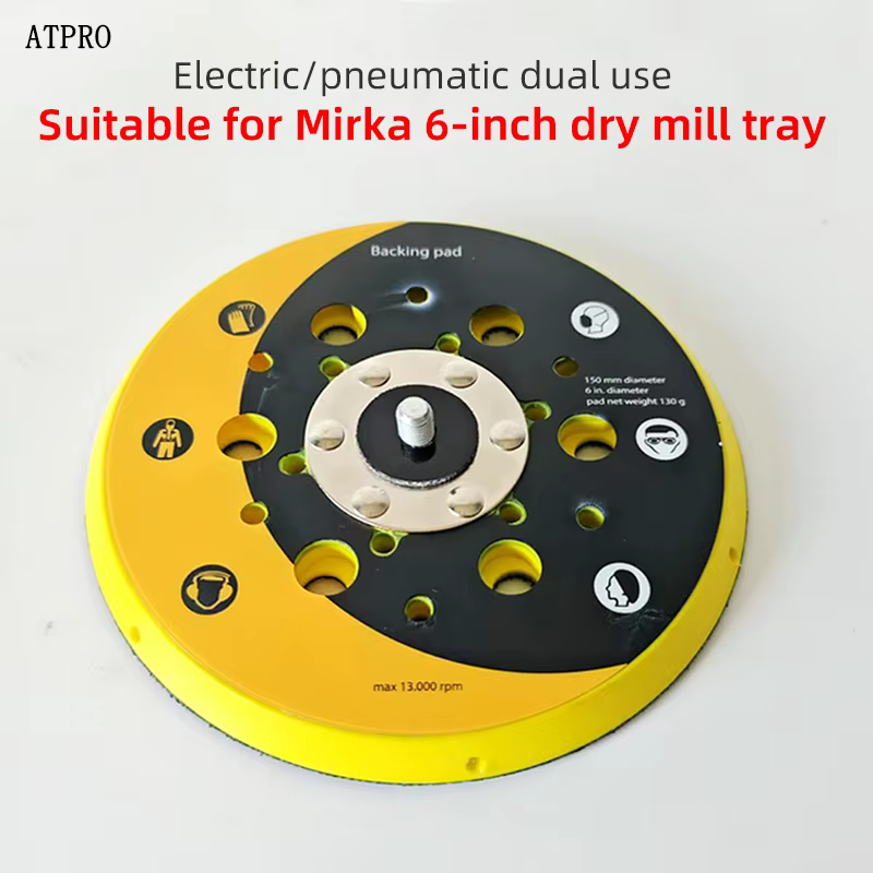 MIRKA-Plateau de rectifieuse général pour ponceuse MIRKA, base de disque d'escalier, machine à papie