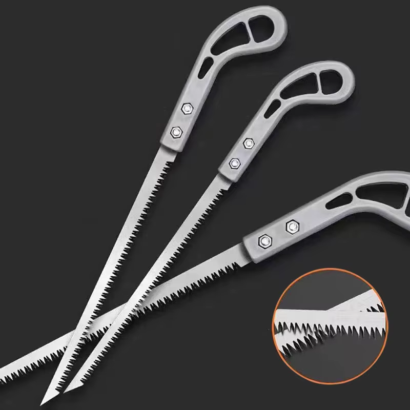 SK5 acier scie à main outils de scie de jardin scie à main outils de scie de jardin coupe rapide Por