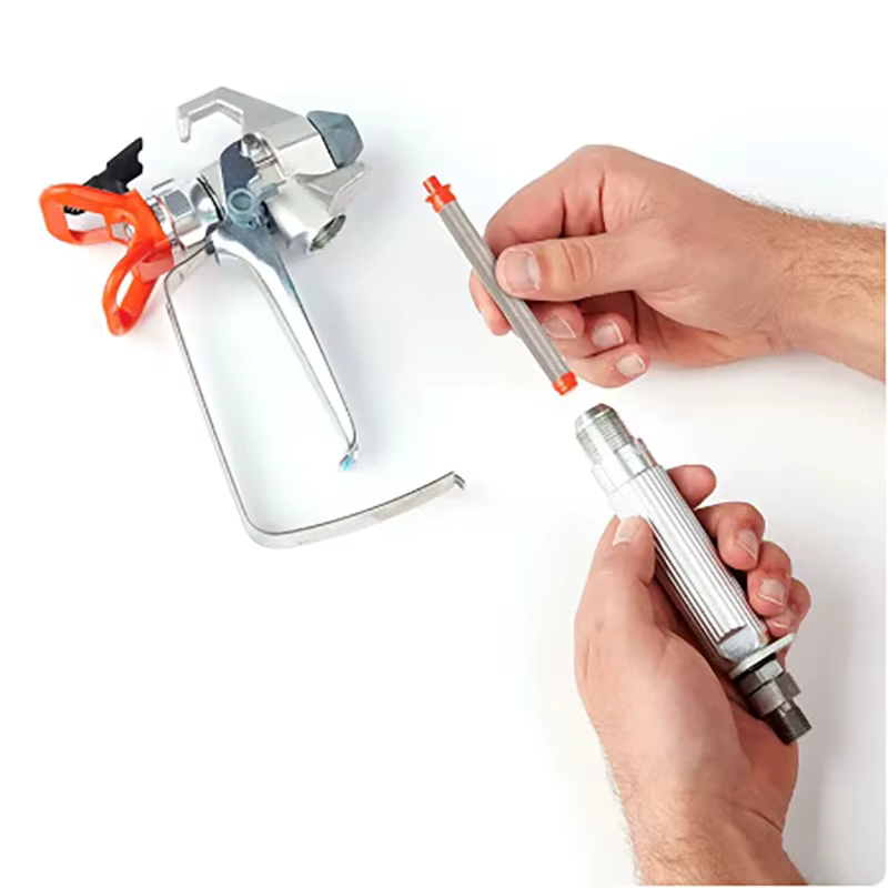 Lot de 5 filtres pour pistolet de peinture airless, mailles 30-200, réduit le colmatage de la buse,