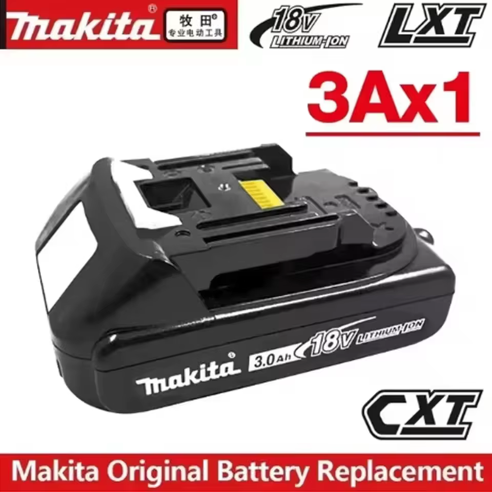 Perceuse-visseuse sans fil Makita 18V DDF487 d'origine, batterie BL1860 BL1850B, chargeur de batteri