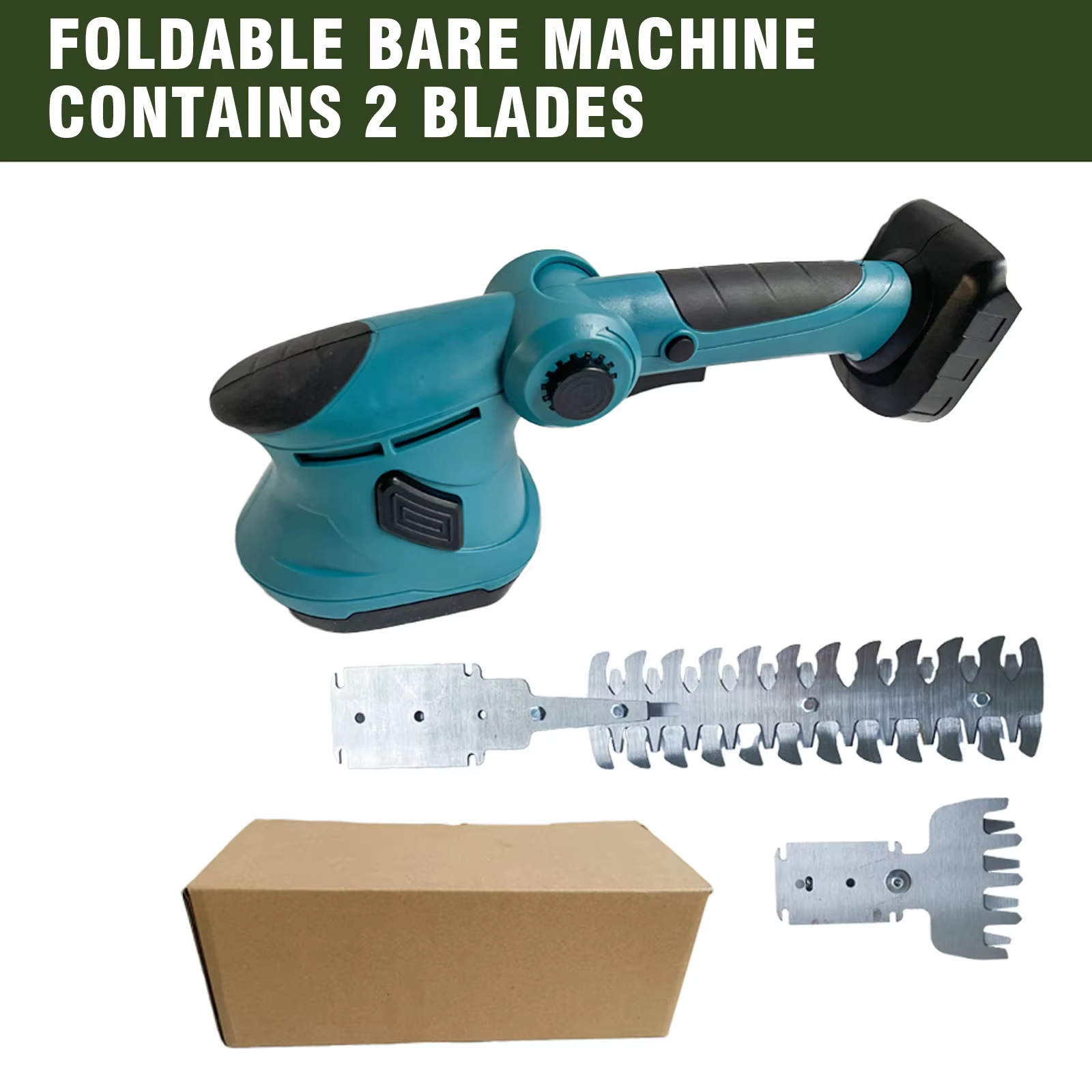 Makita – taille-haie électrique sans fil 2 en 1, portable, pour potage des arbustes de jardin, outil