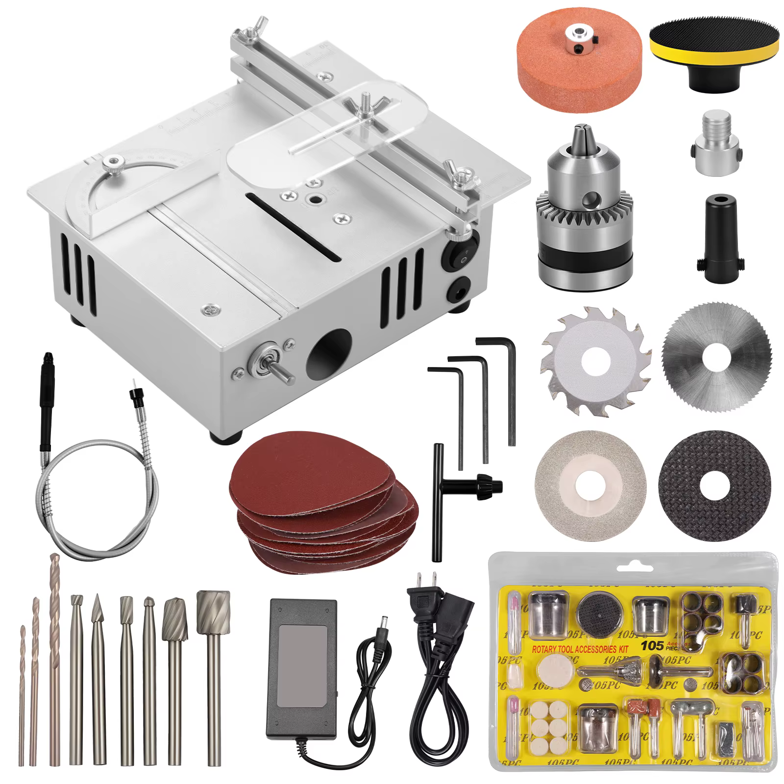 Mini scie de Table électrique à 7 vitesses réglables, petite Machine de découpe domestique, scie d'é