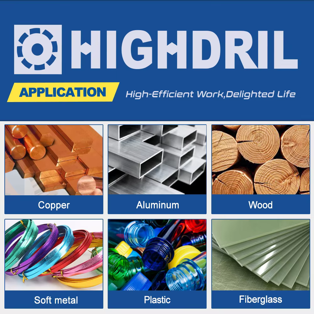 HIGHDRIL – lames de scie métalliques à grande vitesse, disque de coupe pour métal souple, bois, alum