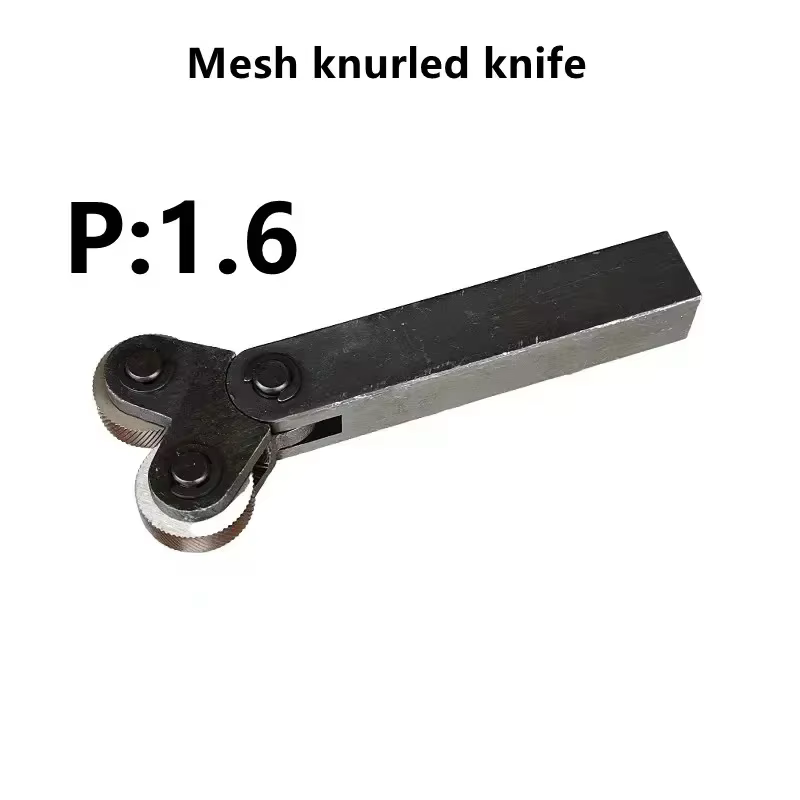 Outil de moletage en acier, double roue, pas linéaire, jeu de moletage, roue de gaufrage de 0.5mm 1m