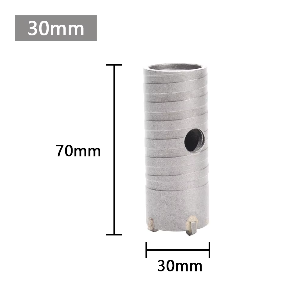Scie cloche pour mur en béton de 30 à 100 mm, embout SDS Plus pour perceuse à percussion, adapté au 