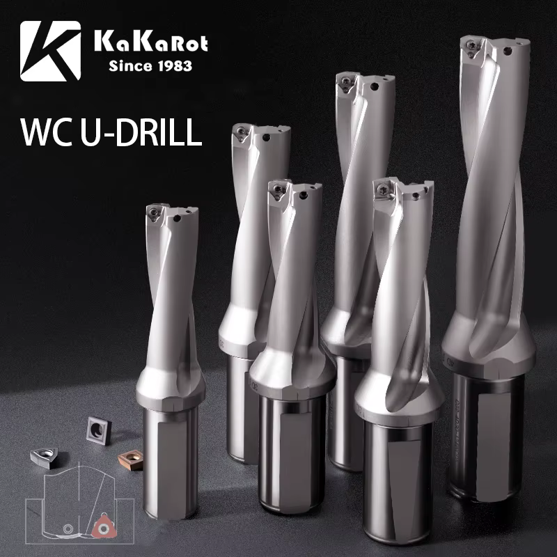 KaKarot WC série forets forets pour métaux foret Inser 13mm-50mm profondeur 2D 3D 4D indexable U mac