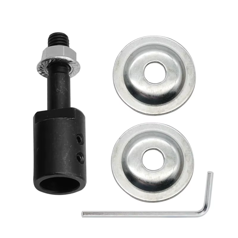 Adaptateur de broche de 10mm pour le meulage et le polissage, meuleuse d'établi de moteur d'arbre de