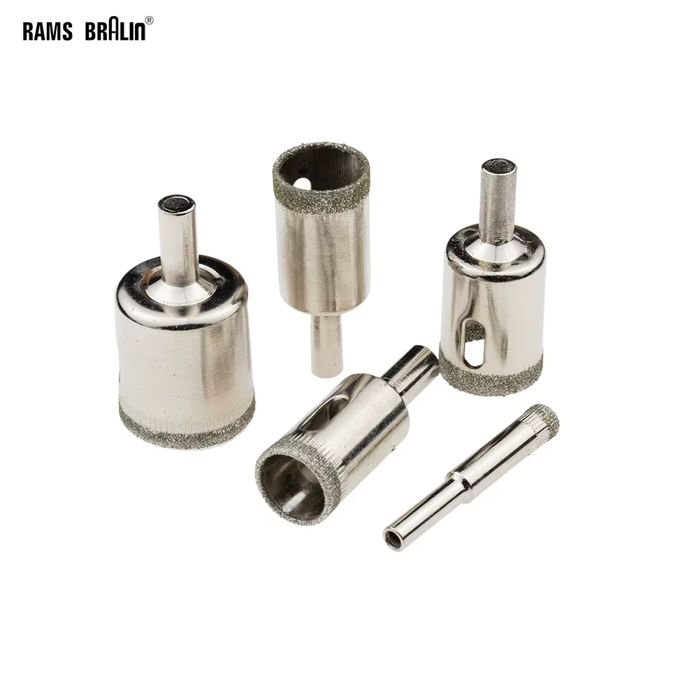 Jeu de forets de 4 à 45mm, pour carrelage, marbre, verre, céramique, scie cloche, forets pour outils