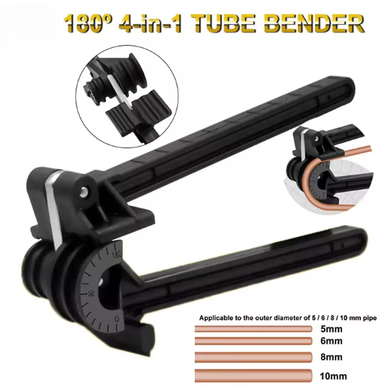 Cintreuse de tubes combinée 4 en 1, outil de pliage de tubes, frein, ligne de carburant, pince incur